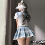 Japanese schoolgirl cosplay student uniform