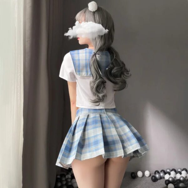 Japanese schoolgirl cosplay student uniform